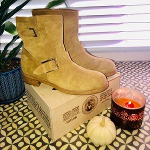 NWOT Jimmy CHOO biker boots